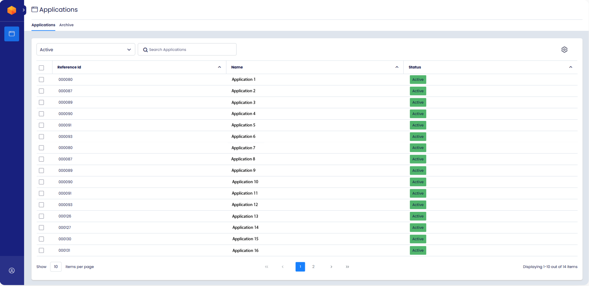 Apphub dashboard screenshot