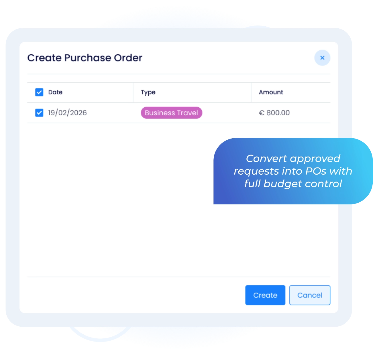 From Approval to Purchase Order image