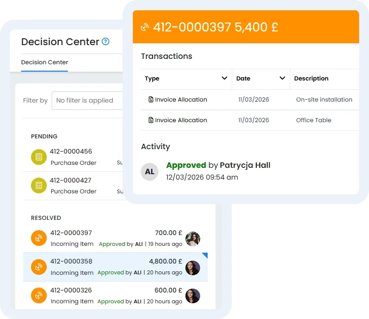 Invoice Approval & Payments